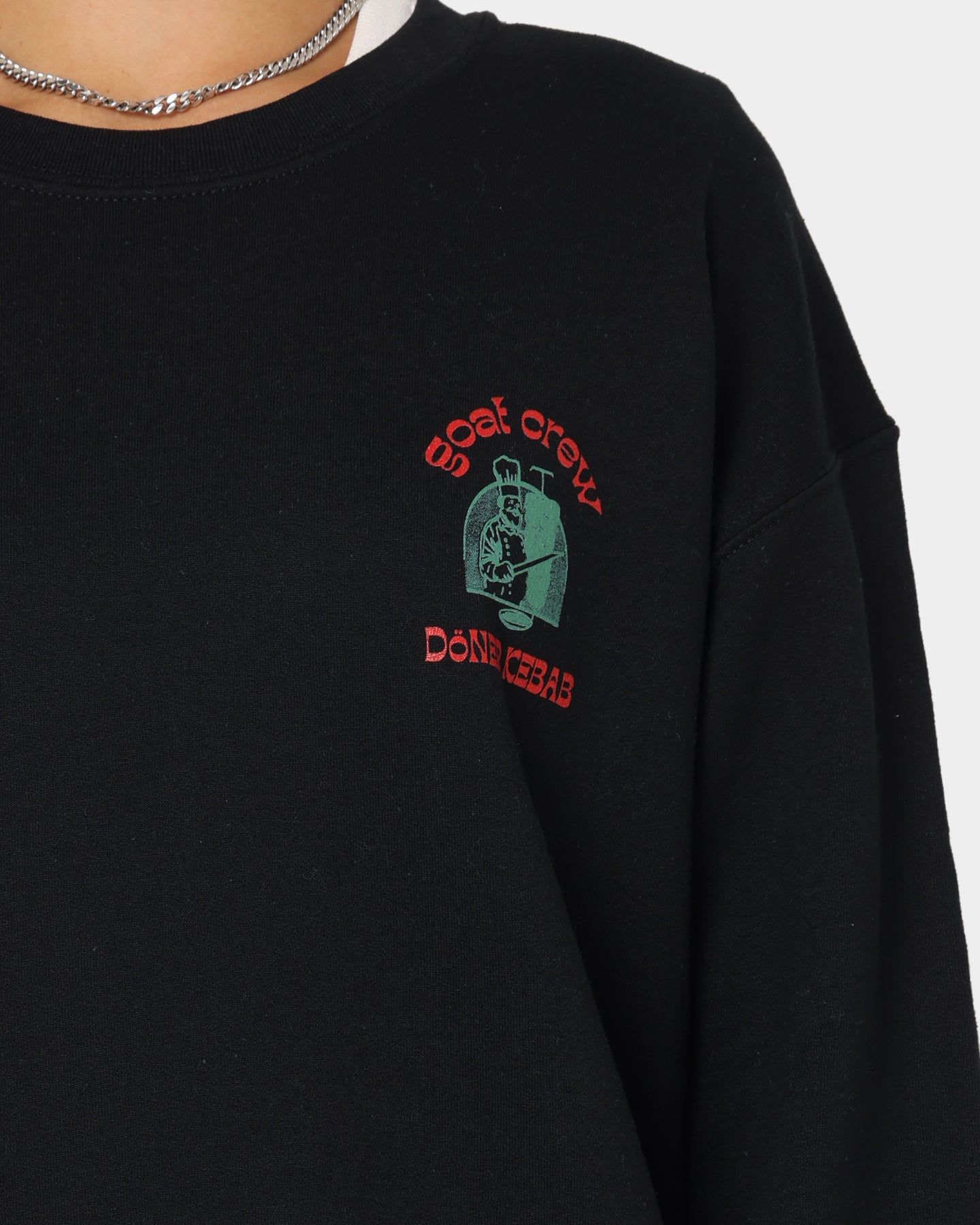 Goat Crew Döner Crewneck Black sold by Culture Kings product image thumbnail 4