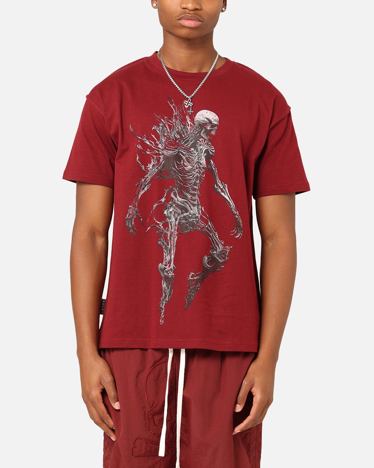 Saint Morta Wraith Cut T-Shirt Lava sold by Culture Kings