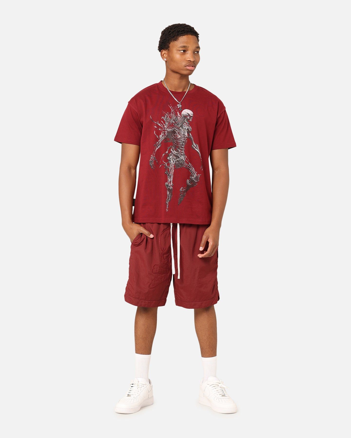 Saint Morta Wraith Cut T-Shirt Lava sold by Culture Kings product image thumbnail 4