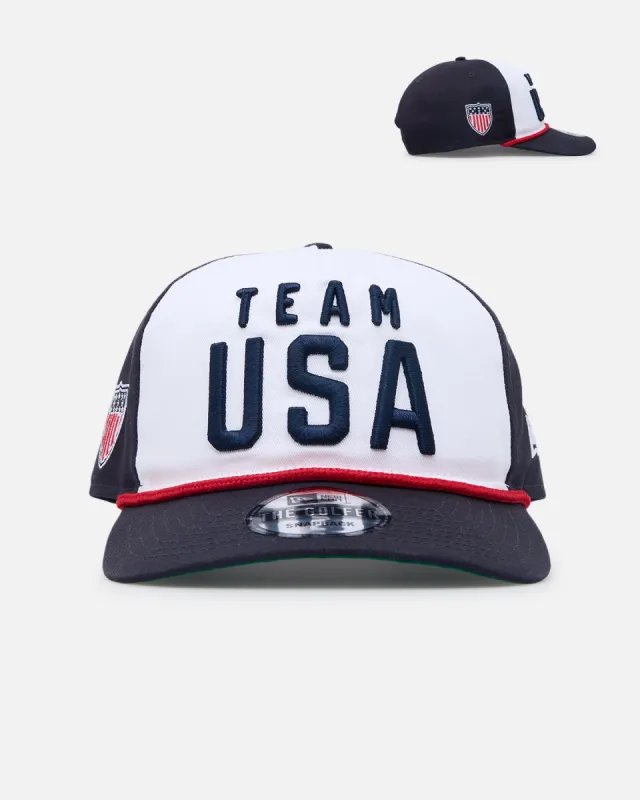 New Era Team USA Golfer Snapback White/Navy sold by Culture Kings