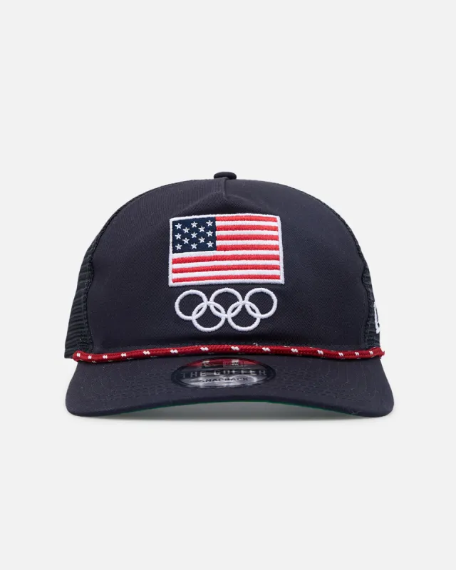 New Era Team USA Golfer Trucker Snapback Navy sold by Culture Kings