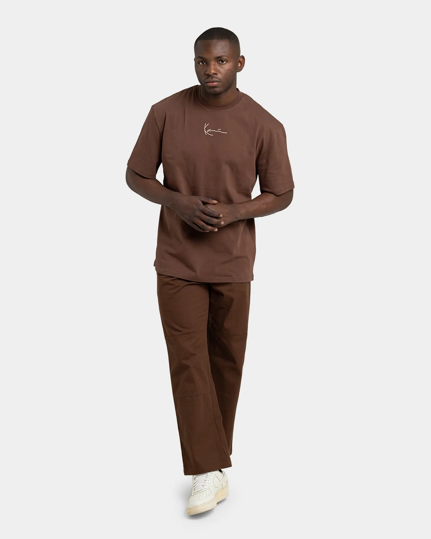 Karl Kani Men's Small Signature T-Shirt Brown sold by Culture Kings product image thumbnail 2