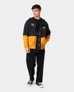 WNDRR Trackside Spray Jacket Black/Orange sold by Culture Kings