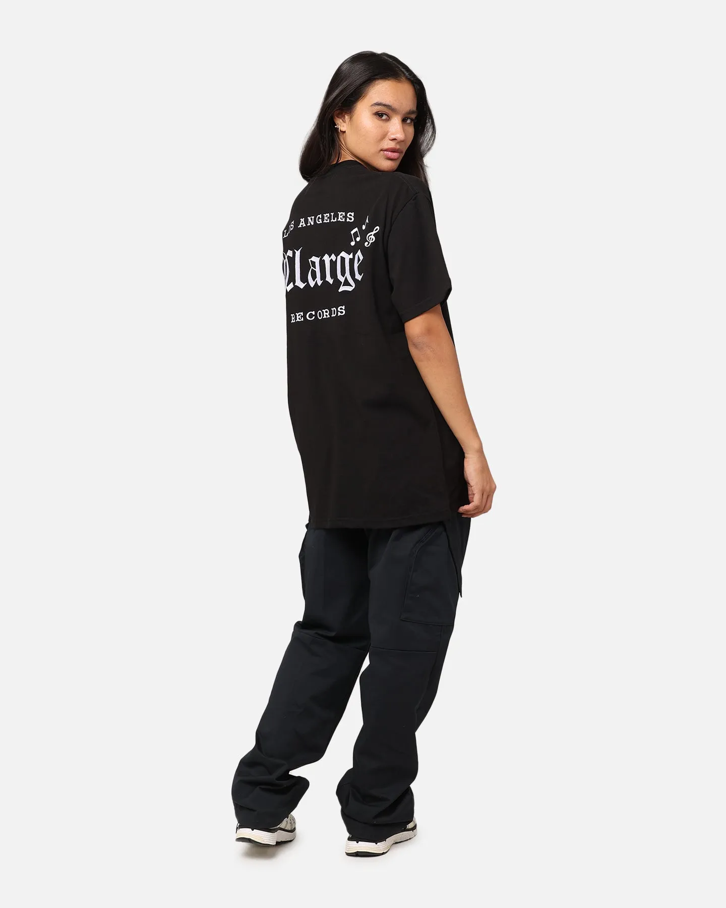 X-Large Records Heavyweight T-Shirt Black sold by Culture Kings product image thumbnail 3