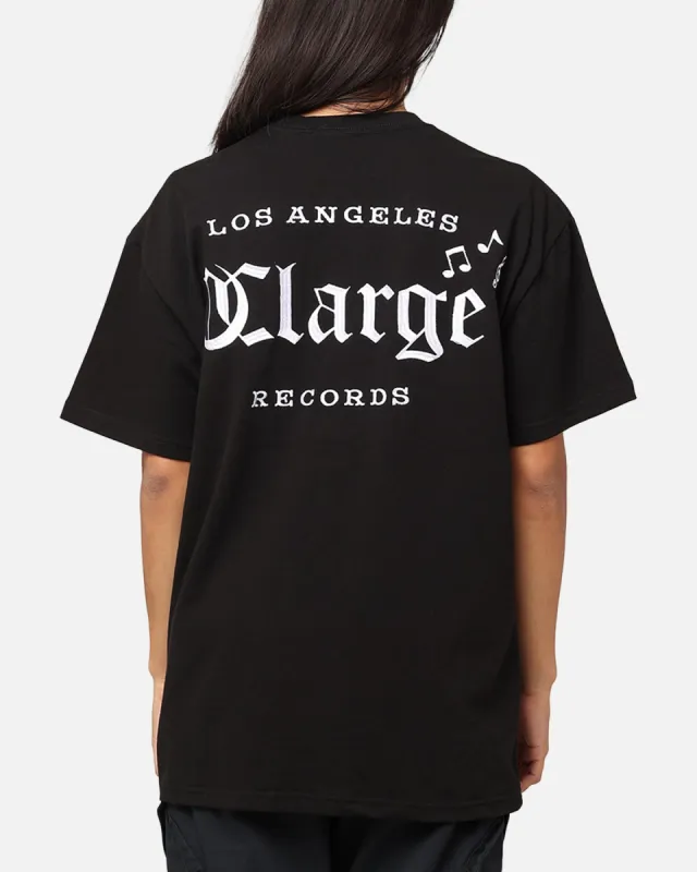 X-Large Records Heavyweight T-Shirt Black sold by Culture Kings