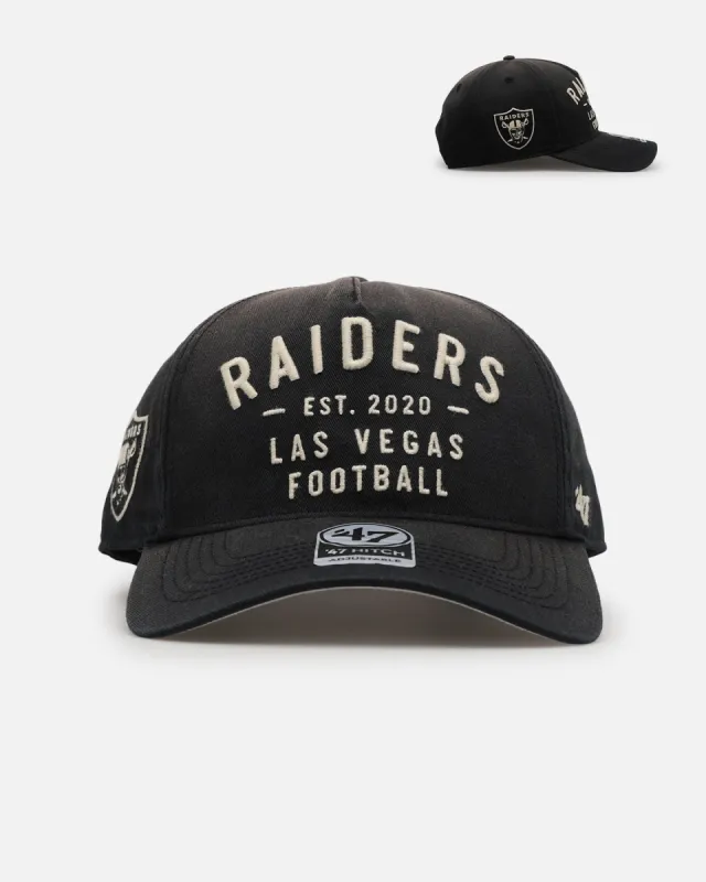47 Brand Las Vegas Raiders 'Dusted Hitch' 47 Hitch Snapback Black sold by Culture Kings