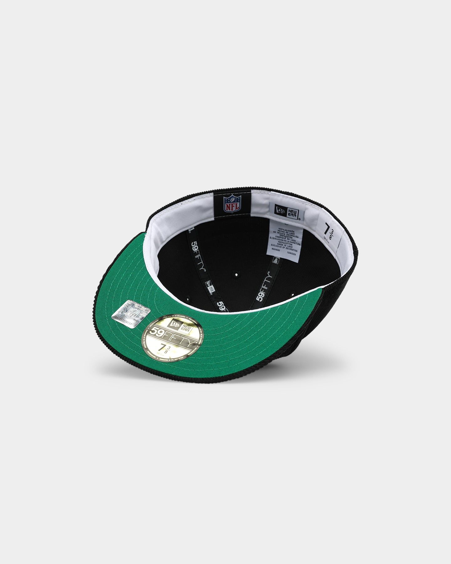 New Era Las Vegas Raiders 'Throwback Raiders' 59FIFTY Fitted Black sold by Culture Kings product image thumbnail 6