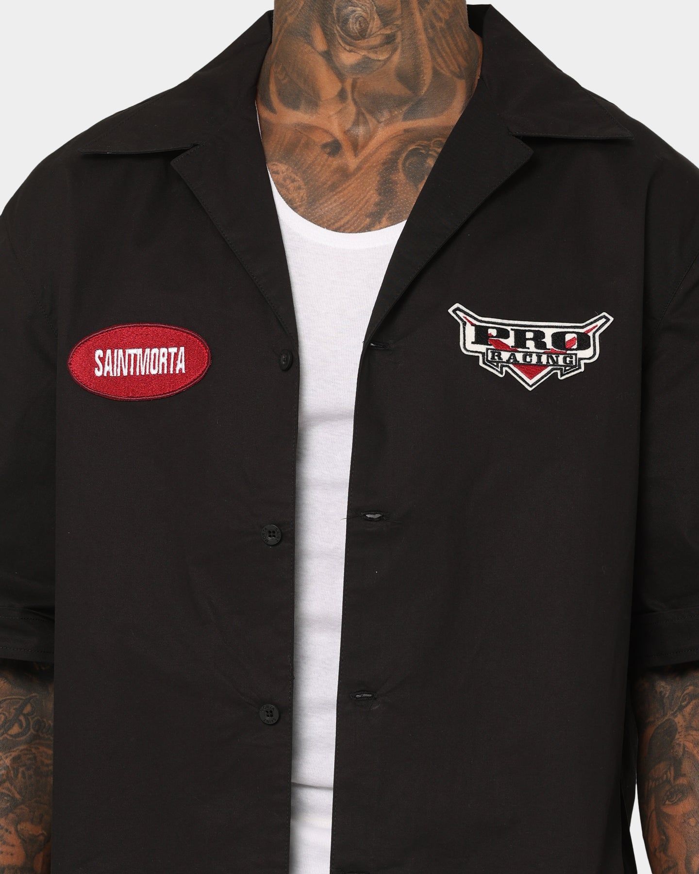 Saint Morta Pro Racing Mechanic Shirt Black sold by Culture Kings product image thumbnail 4