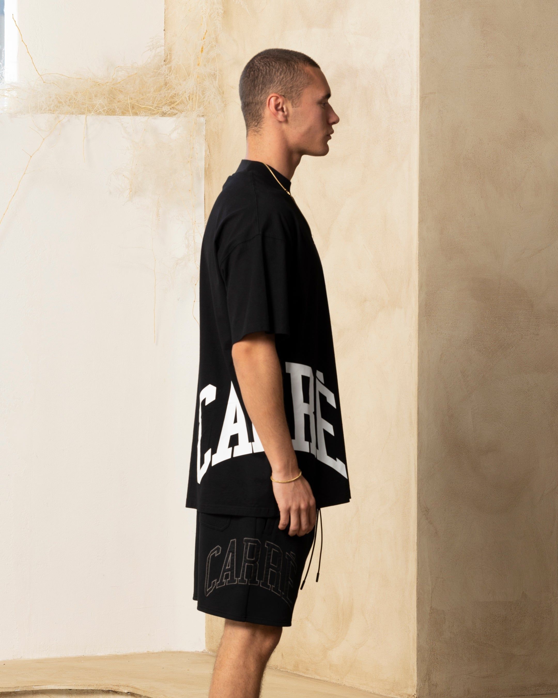 Carre Double Arch Oversized T-Shirt Black sold by Culture Kings product image thumbnail 5