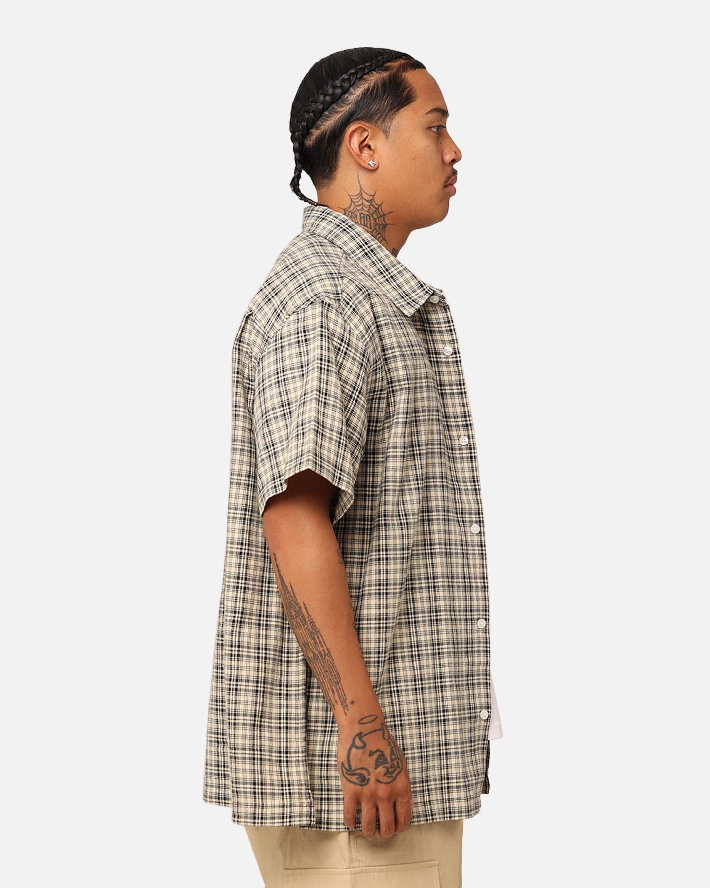 X-Large Kick Check Short Sleeve Shirt Black sold by Culture Kings product image thumbnail 5