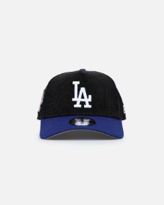 New Era Los Angeles Dodgers '2-Tone Corduroy' 9FORTY A-Frame Snapback Black sold by Culture Kings