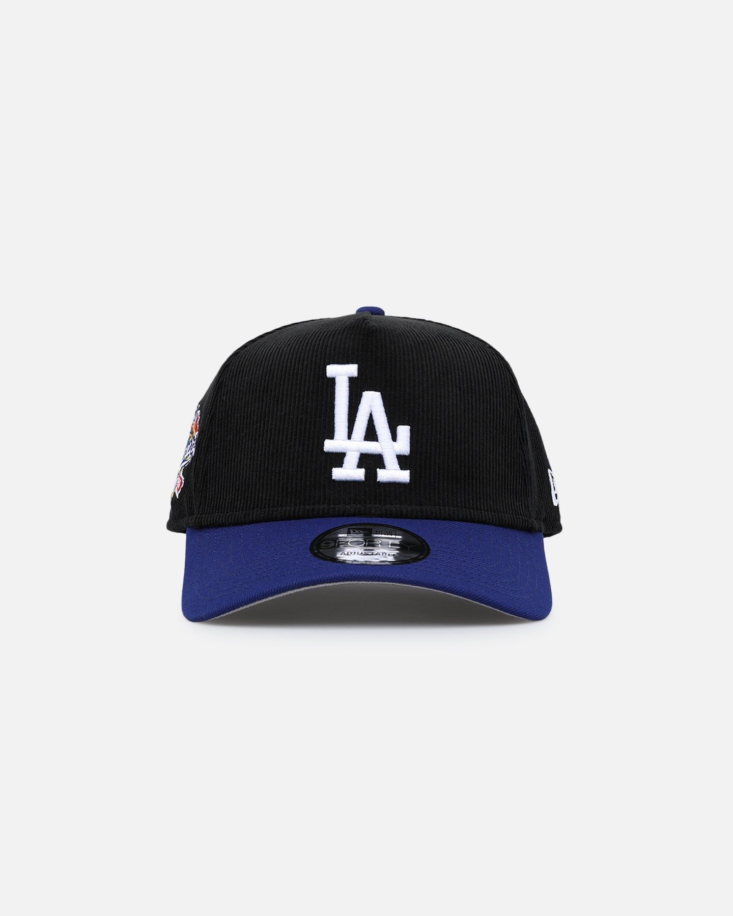New Era Los Angeles Dodgers '2-Tone Corduroy' 9FORTY A-Frame Snapback Black sold by Culture Kings