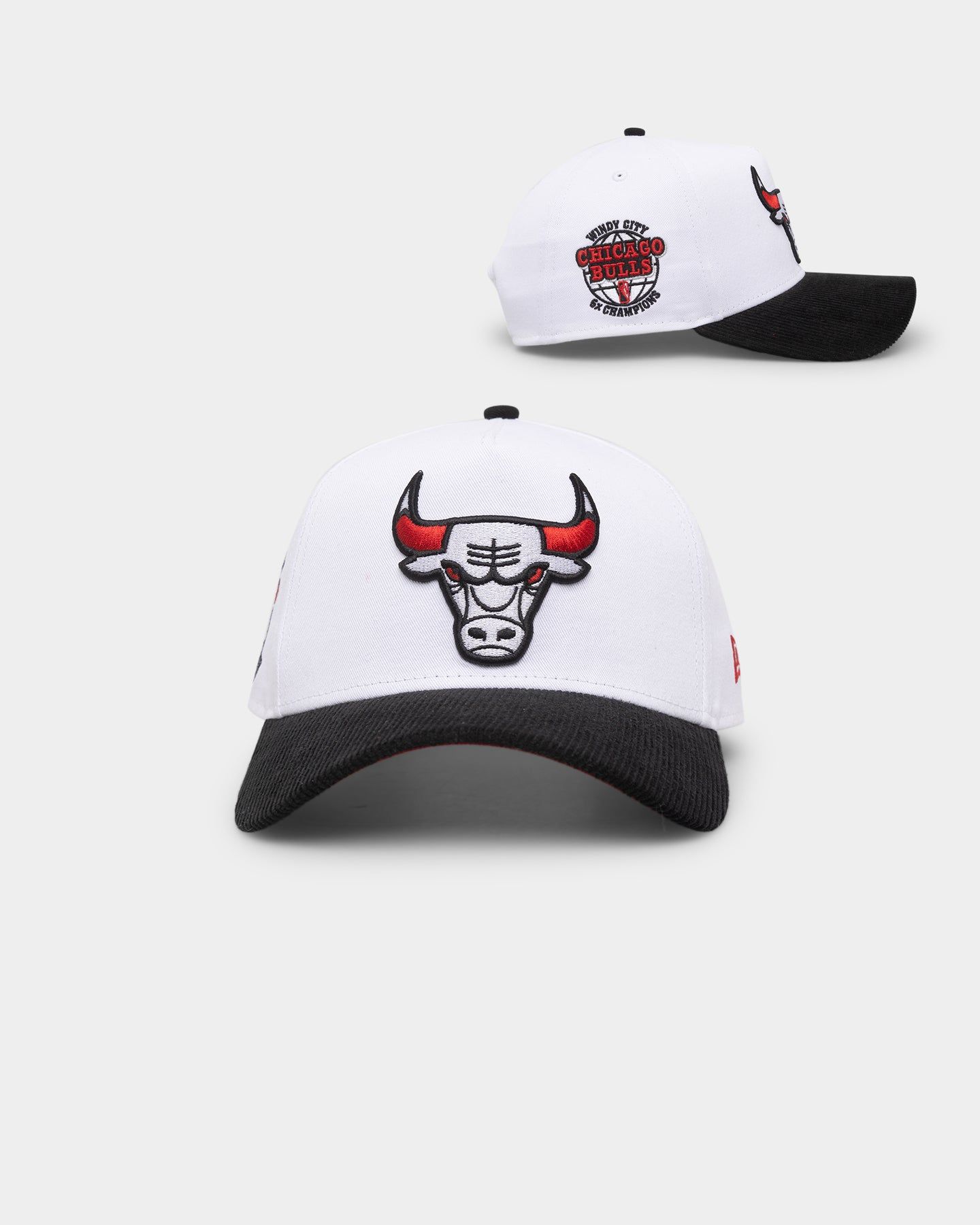 New Era Chicago Bulls 'Fire Red' 9FORTY A-Frame Snapback White/Black sold by Culture Kings