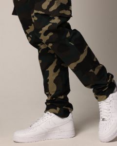 Saint Morta Tapered Cargo Pants Woodland Camo sold by Culture Kings