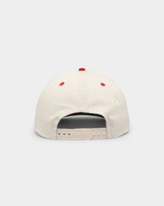 New Era Milwaukee Braves '1950s World Series Through The Decades' Golfer Snapback Chrome White sold by Culture Kings