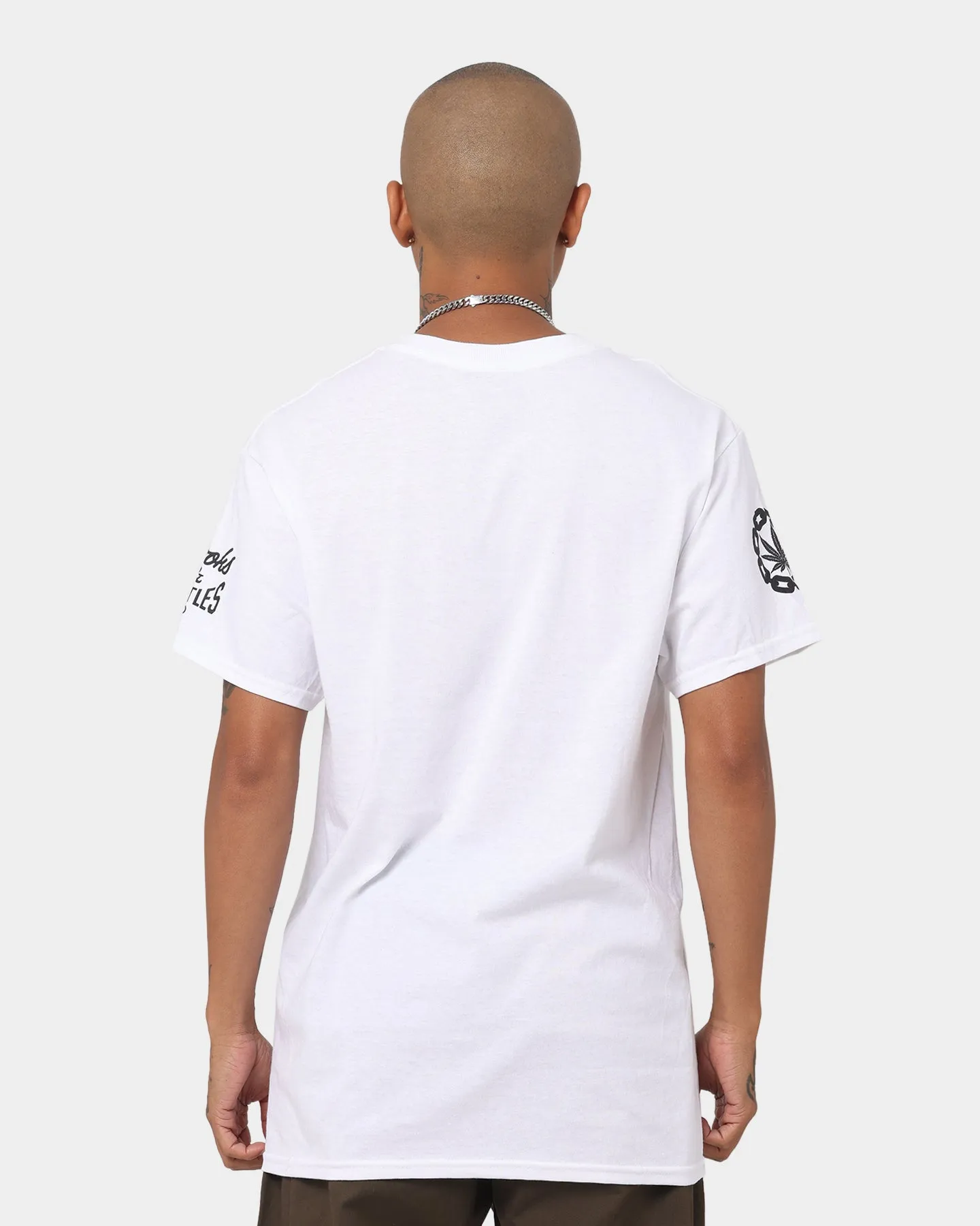 Crooks & Castles Cypress Hill Skull T-Shirt White sold by Culture Kings product image thumbnail 4