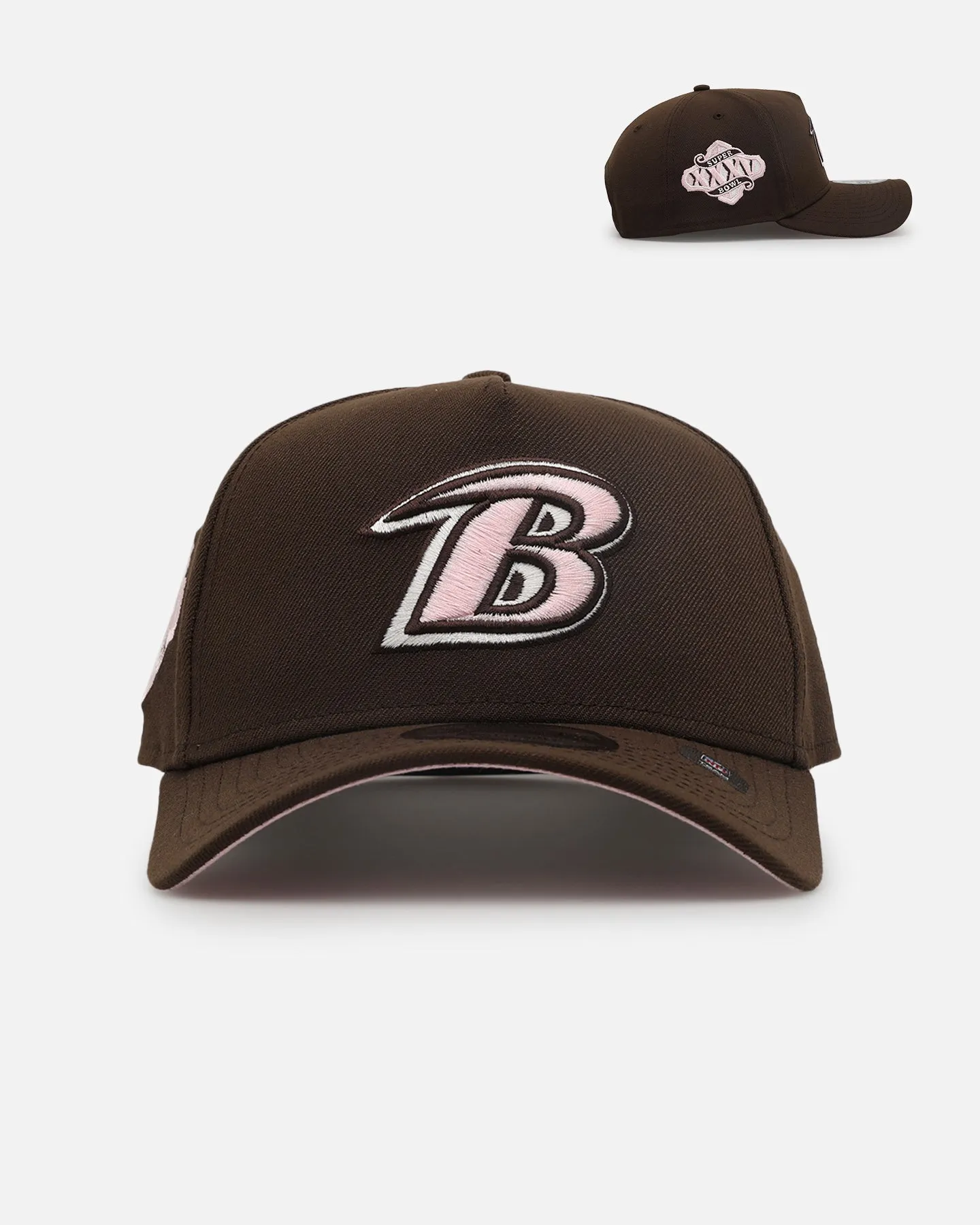 New Era Baltimore Ravens 'Neapolitan 2.0' 9FORTY A-Frame Snapback Brown sold by Culture Kings