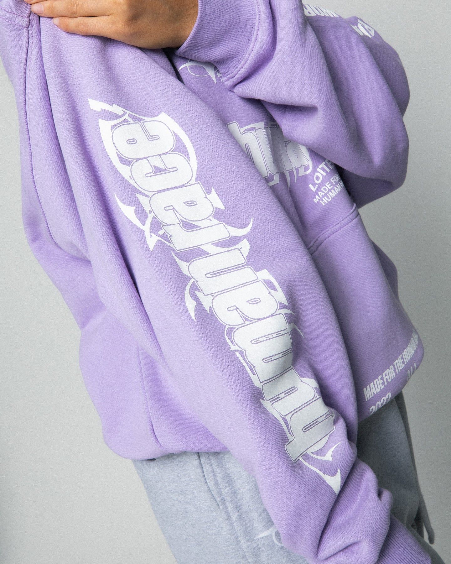 Loiter Rave Zip Hoodie Lilac sold by Culture Kings product image thumbnail 5