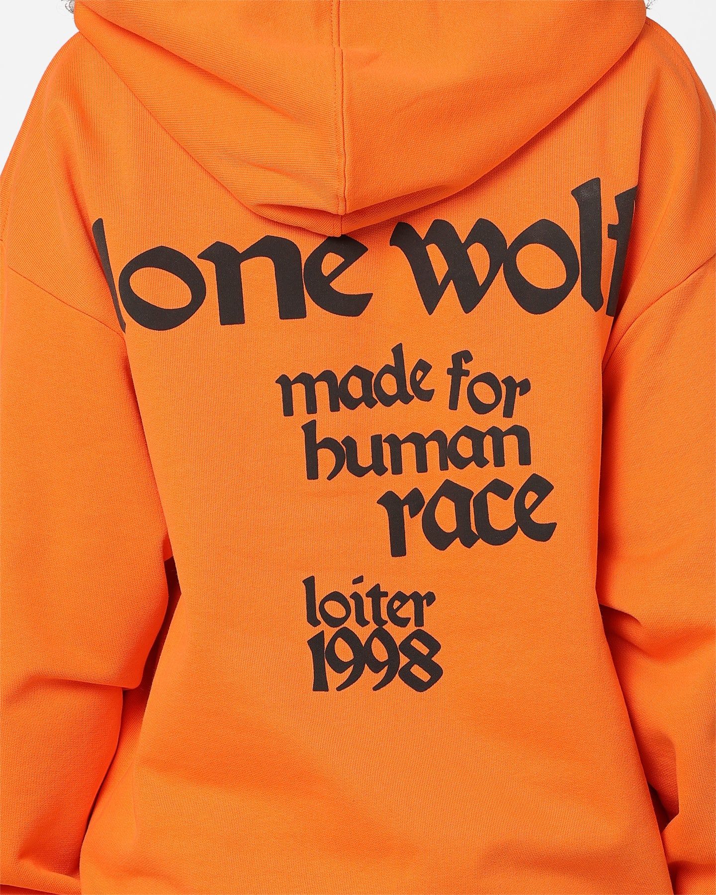Loiter Lone Wolf Hoodie Orange sold by Culture Kings product image thumbnail 5