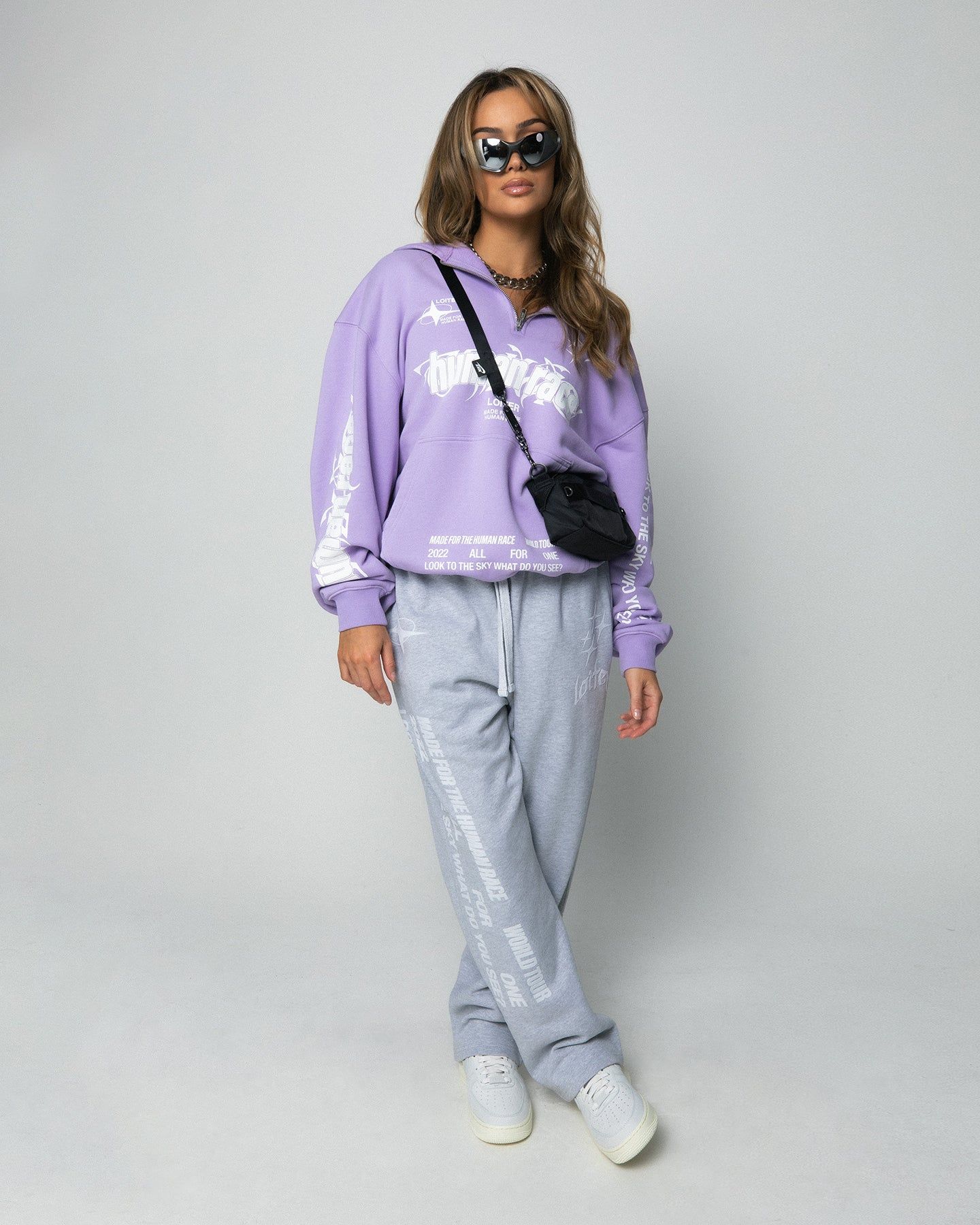 Loiter Rave Zip Hoodie Lilac sold by Culture Kings product image thumbnail 3