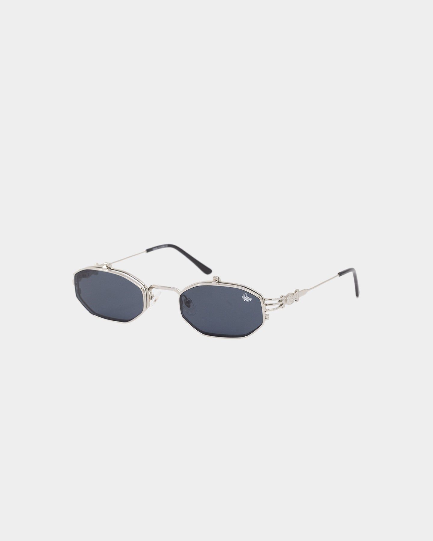 Belvoir & Co Ramar Flip Sunglasses Silver/Black sold by Culture Kings