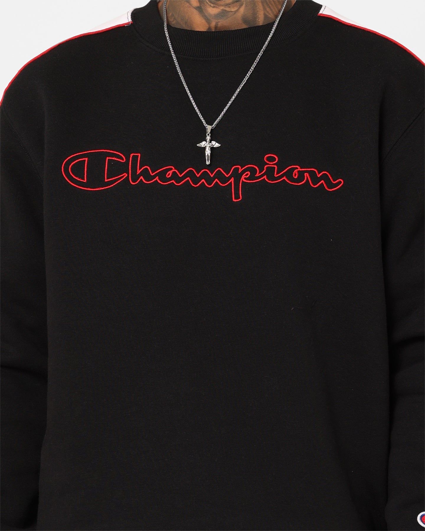 Champion Rochester City Pullover Black/Scarlet sold by Culture Kings product image thumbnail 3