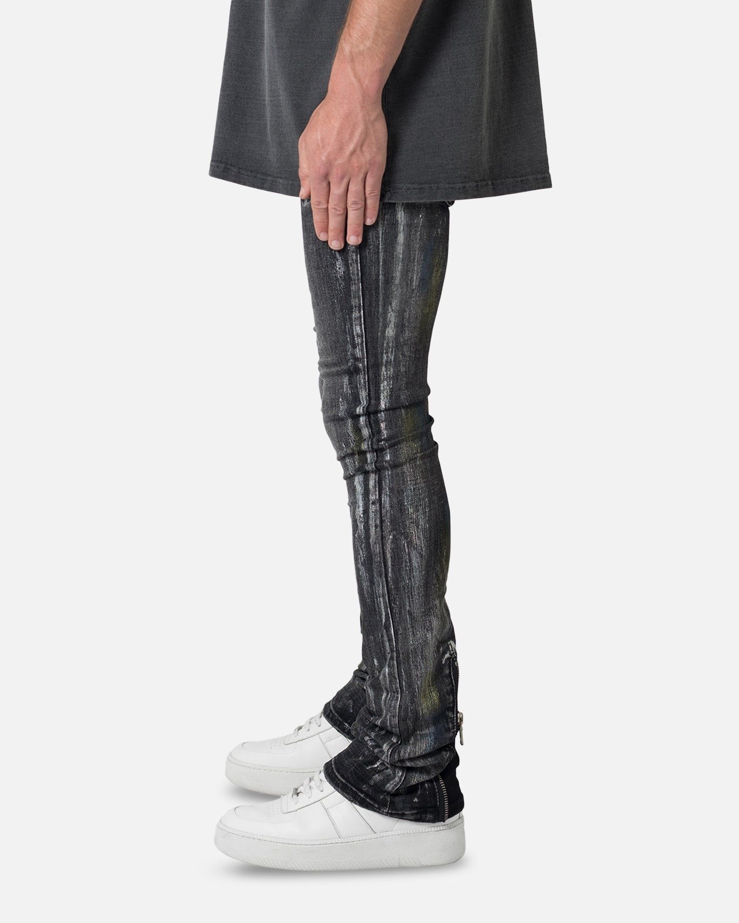 MNML X509 Convertible Denim Pants Multi sold by Culture Kings product image thumbnail 3