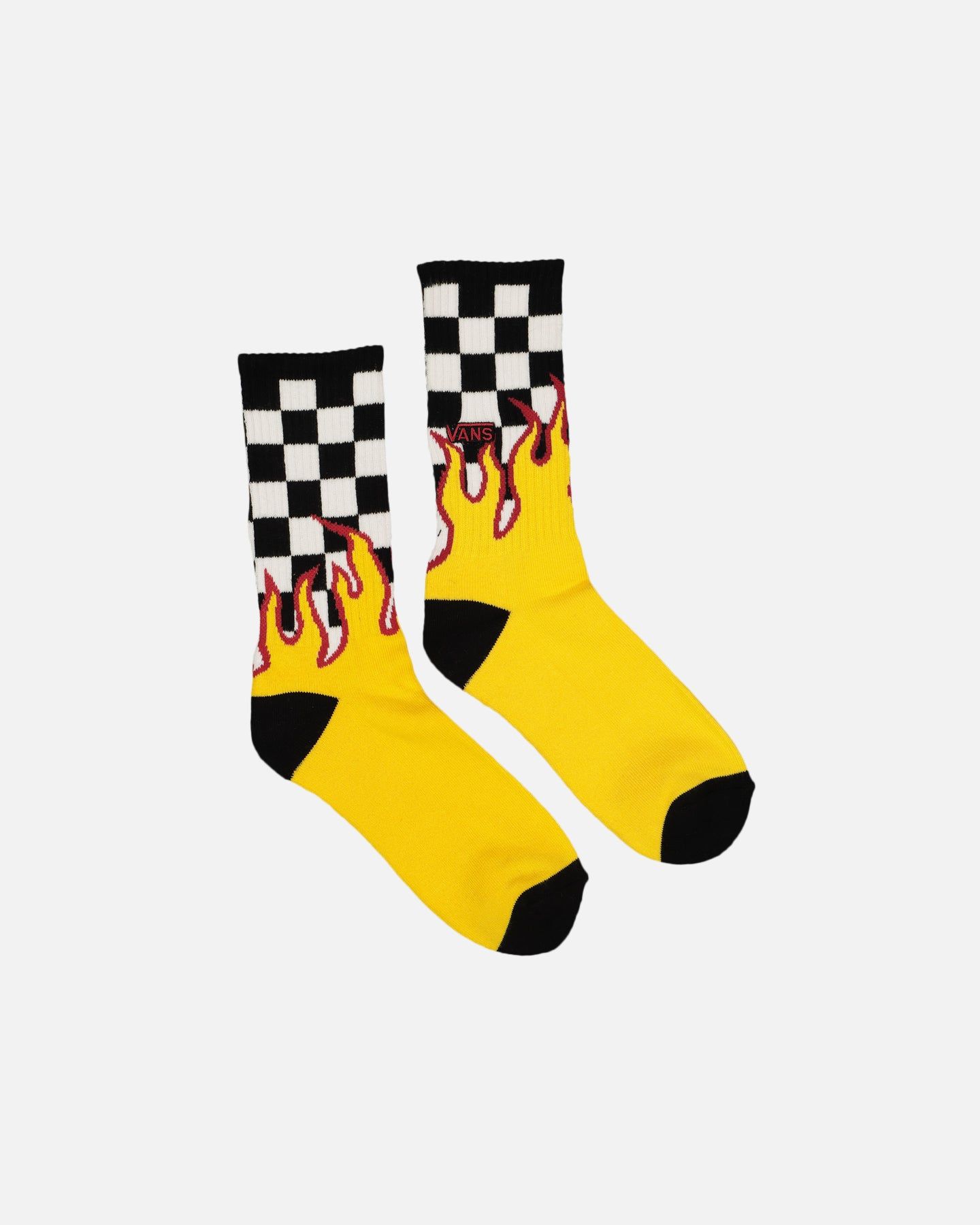 Vans Flame Check Crewcut Socks (US9H - 13) Multi sold by Culture Kings product image thumbnail 2