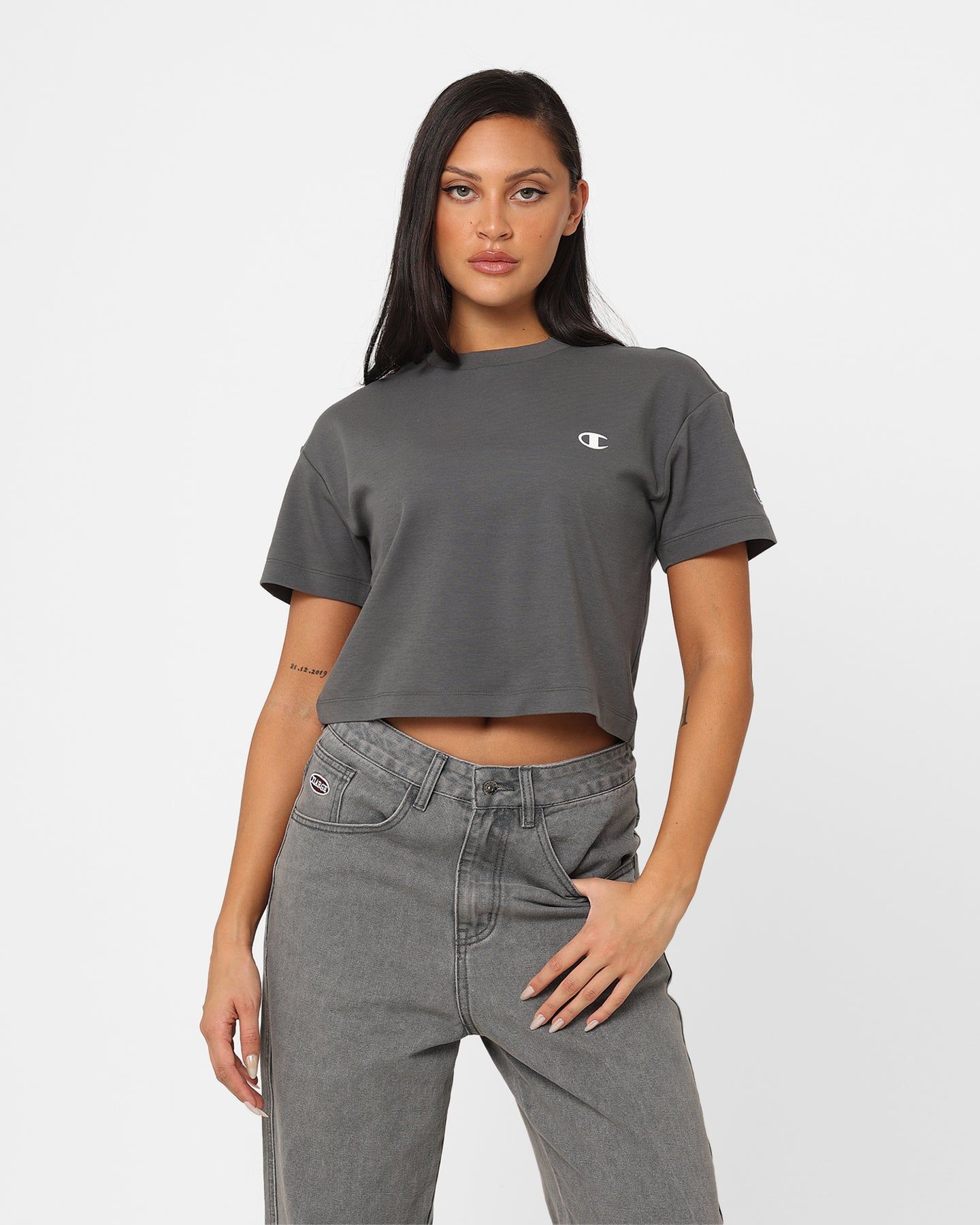 Champion Women's Rochester Base T-Shirt Seal Bay sold by Culture Kings