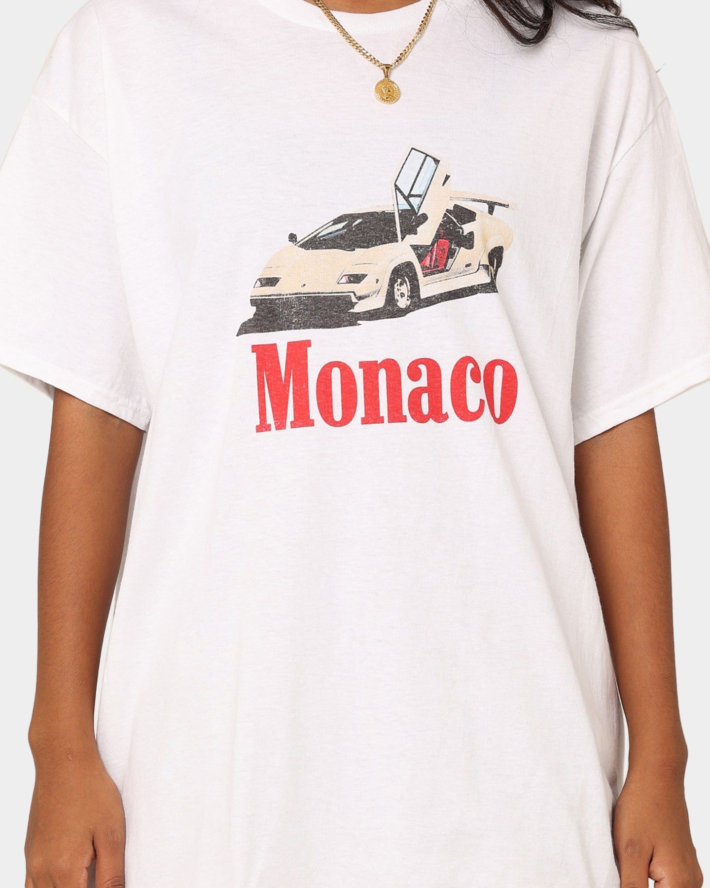 Goat Crew Monaco 1983 T-Shirt White sold by Culture Kings product image thumbnail 4