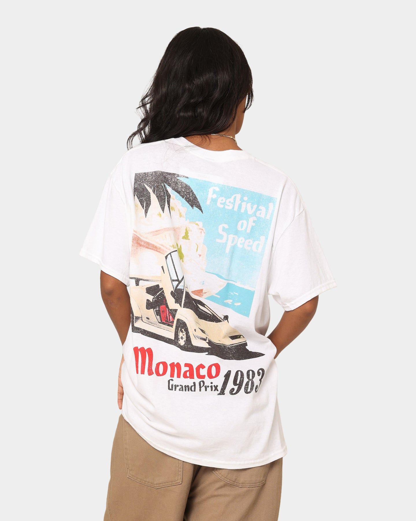 Goat Crew Monaco 1983 T-Shirt White sold by Culture Kings