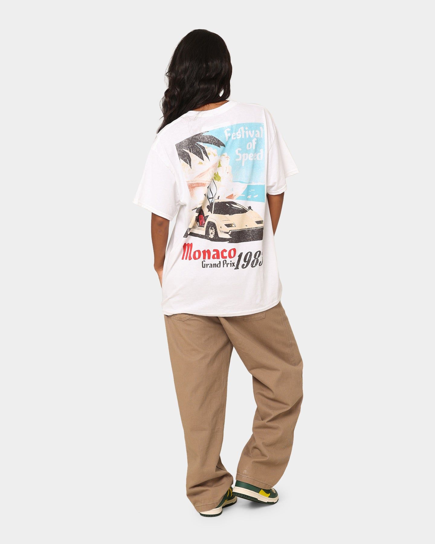 Goat Crew Monaco 1983 T-Shirt White sold by Culture Kings product image thumbnail 3