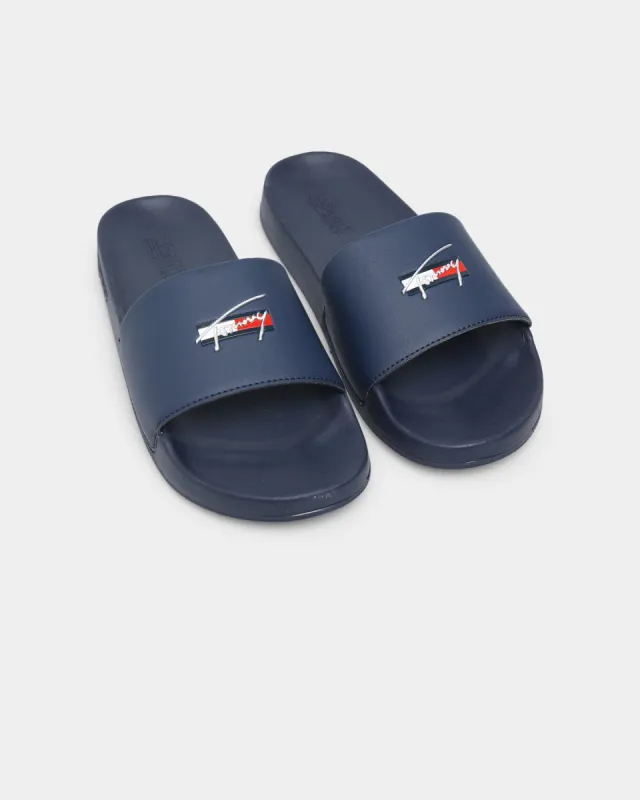 Tommy Jeans Women's Essential Pool Slides Twilight Navy sold by Culture Kings