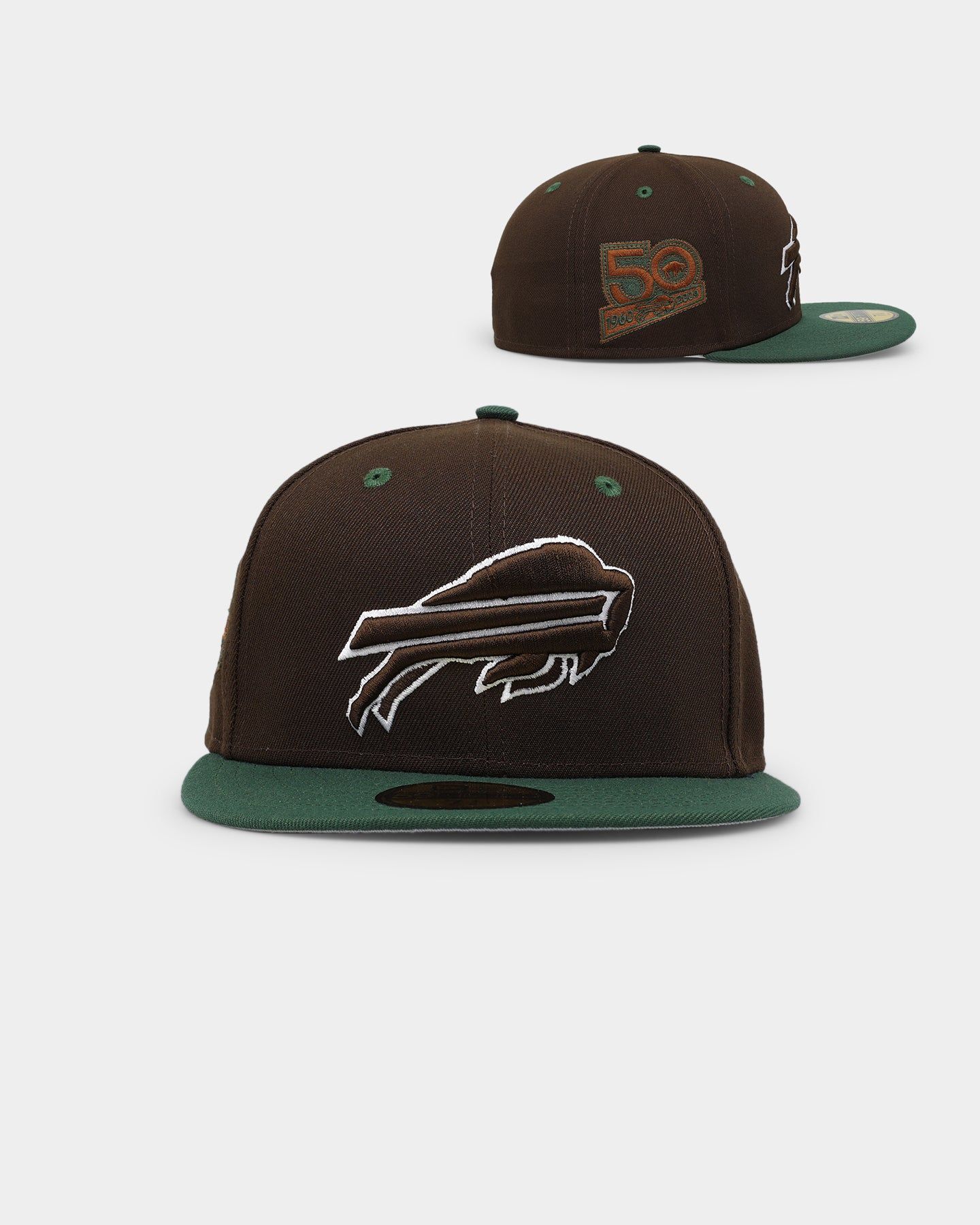 New Era Buffalo Bills 'Beef & Broccoli' 59FIFTY Fitted Dark Brown sold by Culture Kings