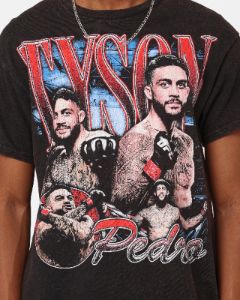 Goat Crew X UFC Tyson Pedro Vintage T-Shirt Black Wash sold by Culture Kings