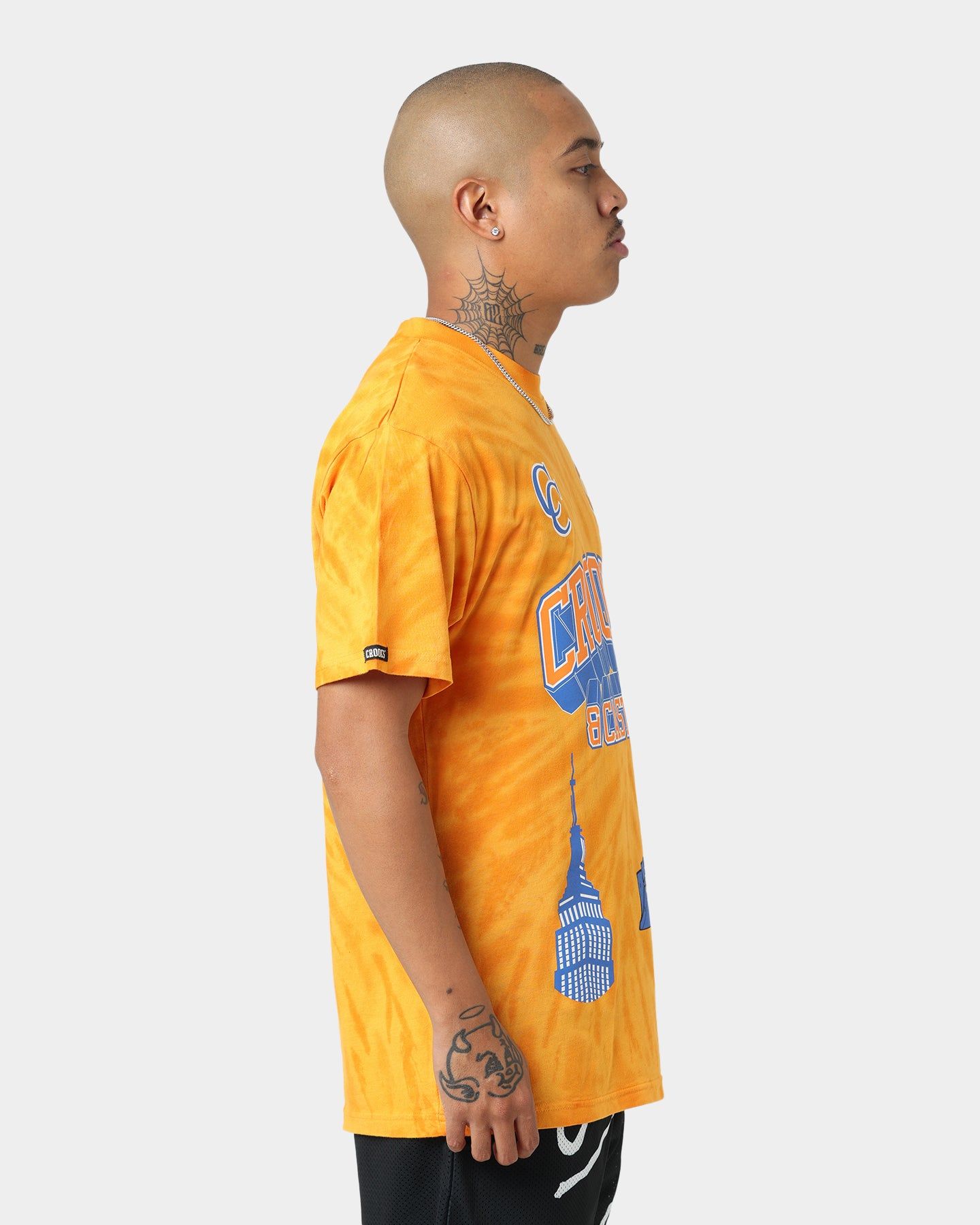Crooks & Castles New York Tie Dye T-Shirt Orange sold by Culture Kings product image thumbnail 5