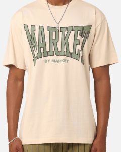 Market Persistent Logo T-Shirt Ecru sold by Culture Kings