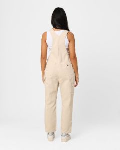 Dickies Women's Whitney Denim Overalls Natural sold by Culture Kings