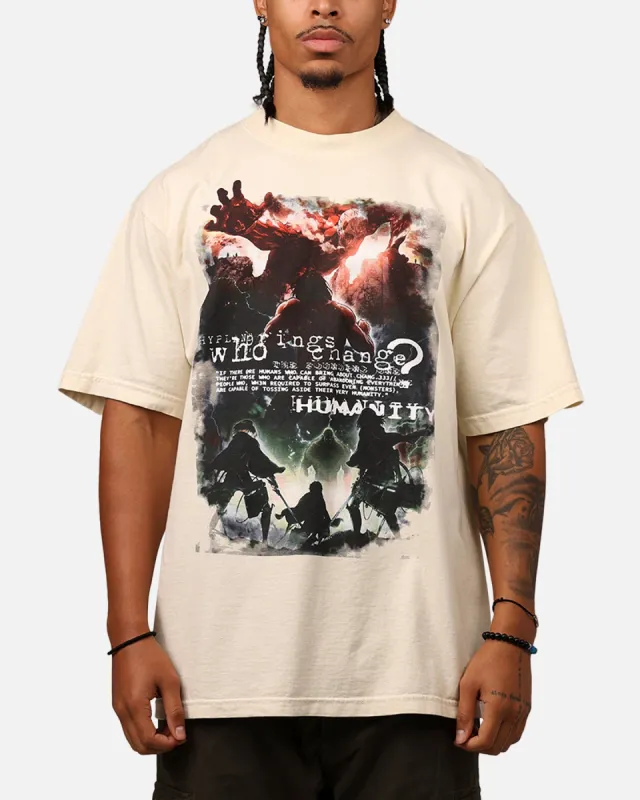 Hypland X Attack On Titan Killers T-Shirt Cream sold by Culture Kings