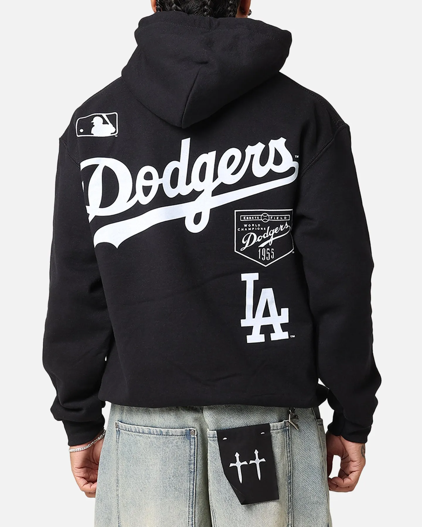 Majestic Athletic Los Angeles Dodgers Arch Stack Hoodie Black sold by Culture Kings