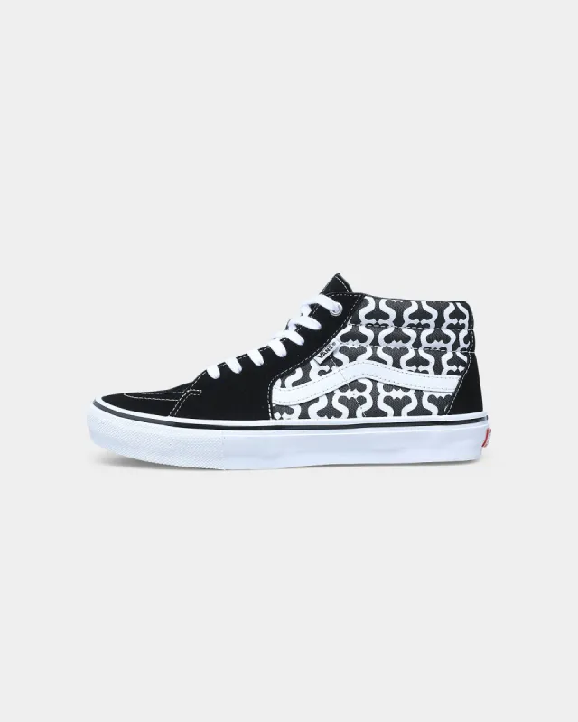 Supreme X Vans Mono Logo Sk8-Hi Black sold by Culture Kings