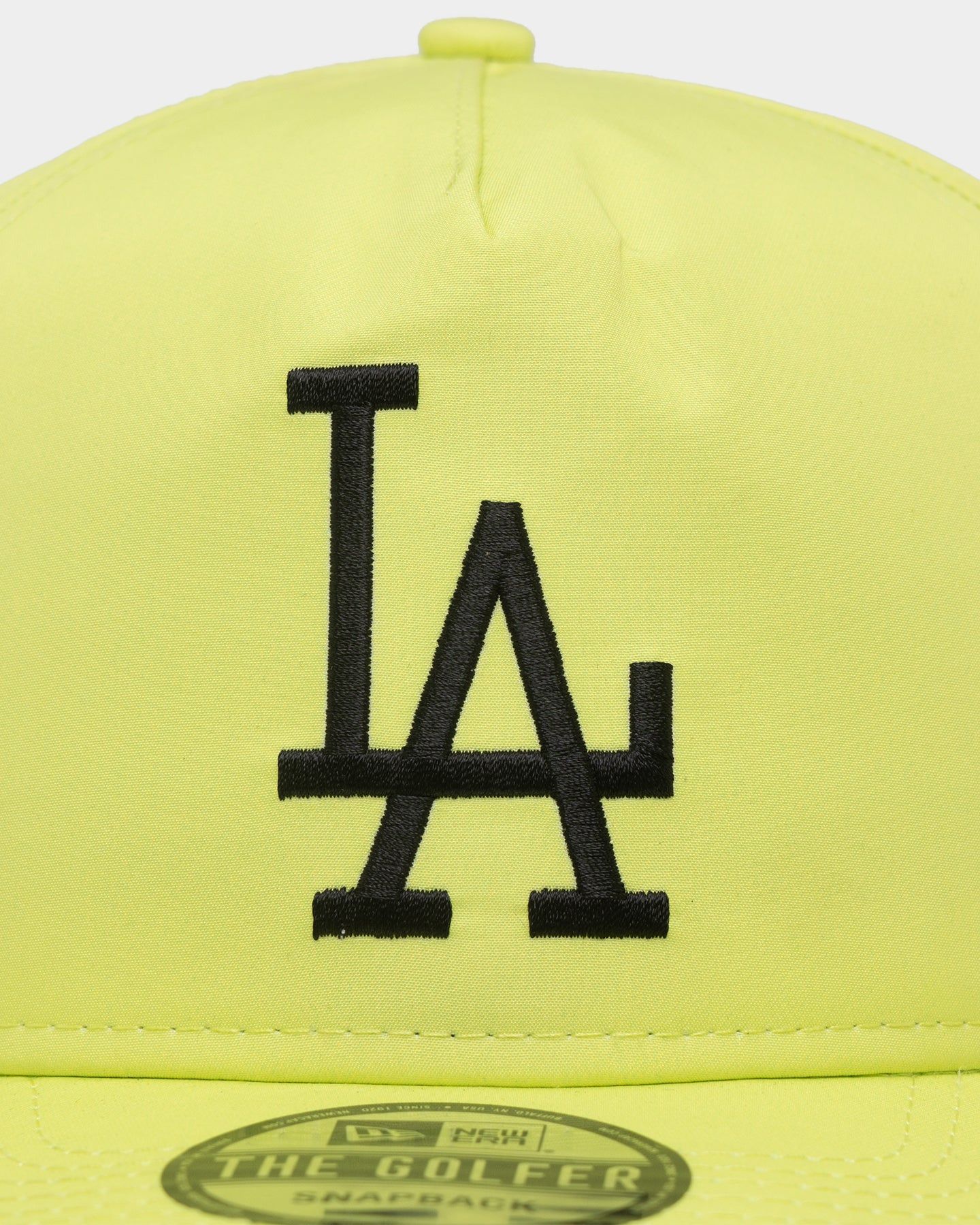 New Era Los Angeles Dodgers 'Citrus Glow' Prolight Golfer Snapback Neon Yellow sold by Culture Kings product image thumbnail 5