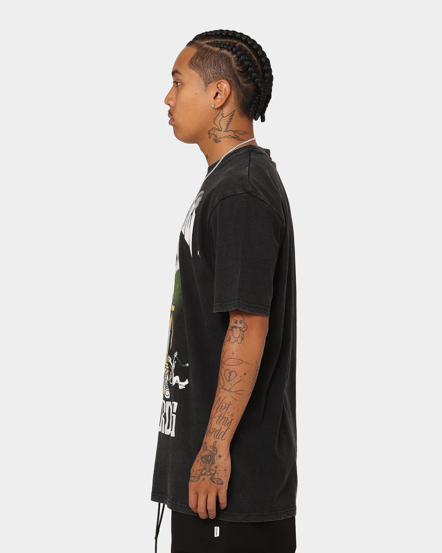 Deathrow Records Still Smokin Sublimated T-Shirt Black sold by Culture Kings product image thumbnail 6