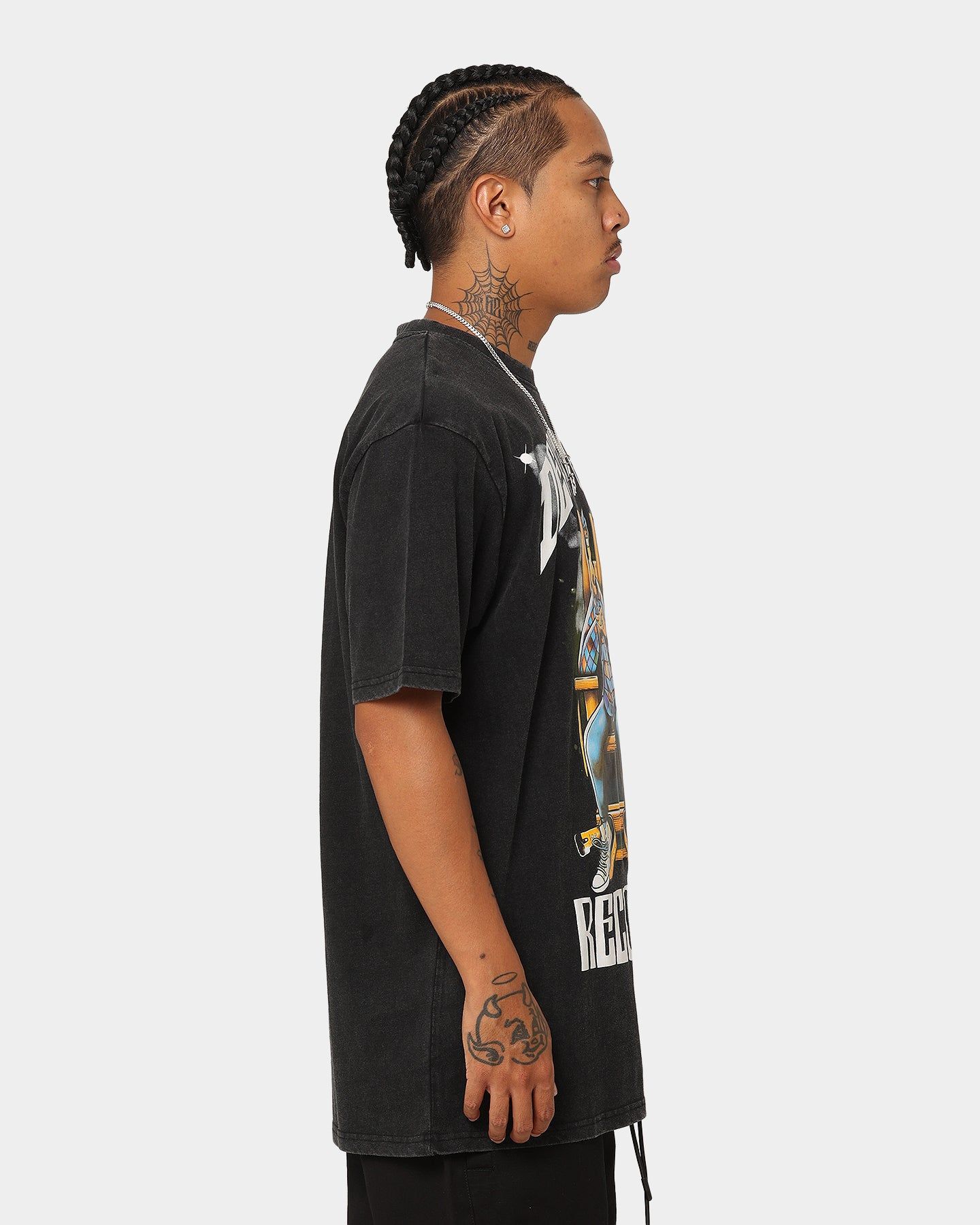 Deathrow Records Still Smokin Sublimated T-Shirt Black sold by Culture Kings product image thumbnail 5