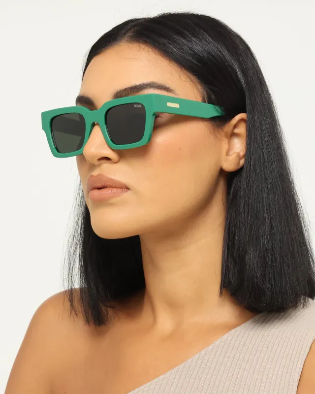 NUQE Jones Sunglasses Green sold by Culture Kings