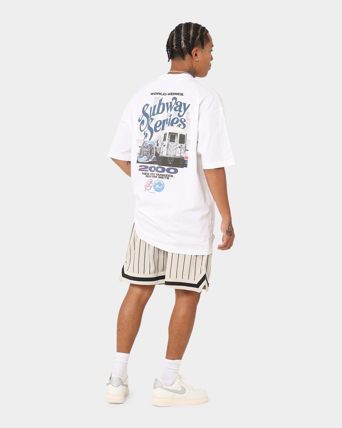 New Era New York Yankees Oversized T-Shirt White sold by Culture Kings product image thumbnail 3