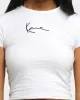 Karl Kani Women's Signature T-Shirt White sold by Culture Kings
