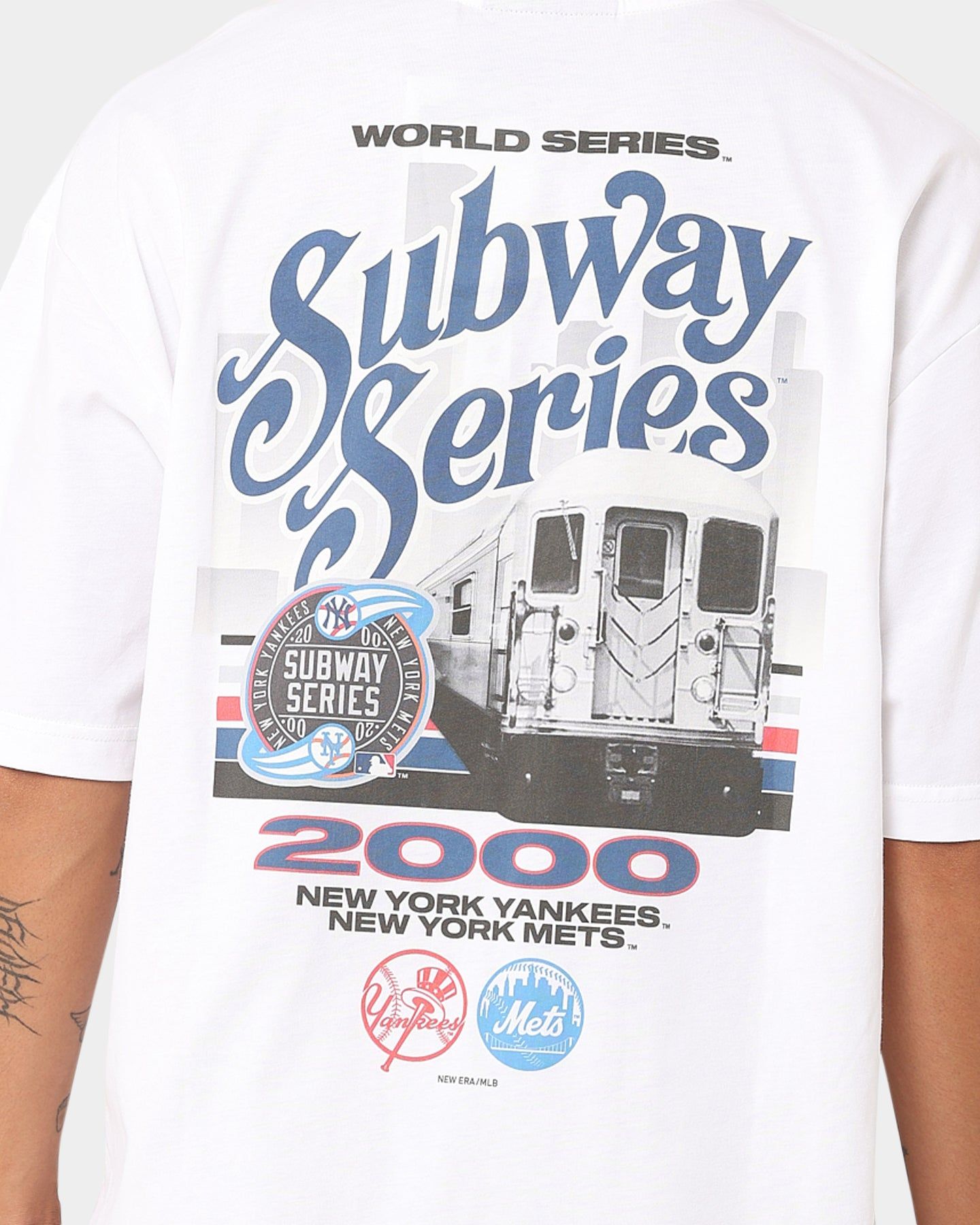 New Era New York Yankees Oversized T-Shirt White sold by Culture Kings product image thumbnail 5