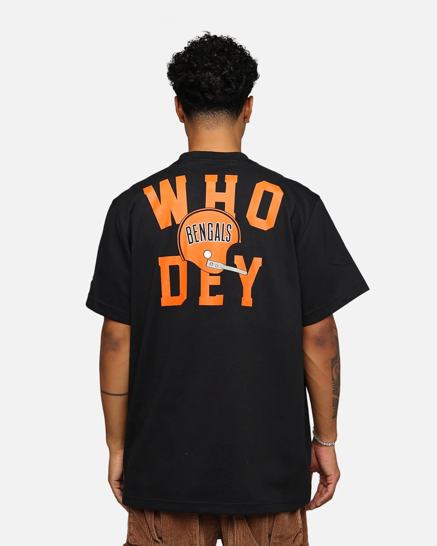 Nike Cincinnati Bengals Rewind Slogan T-Shirt Black sold by Culture Kings product image thumbnail 5