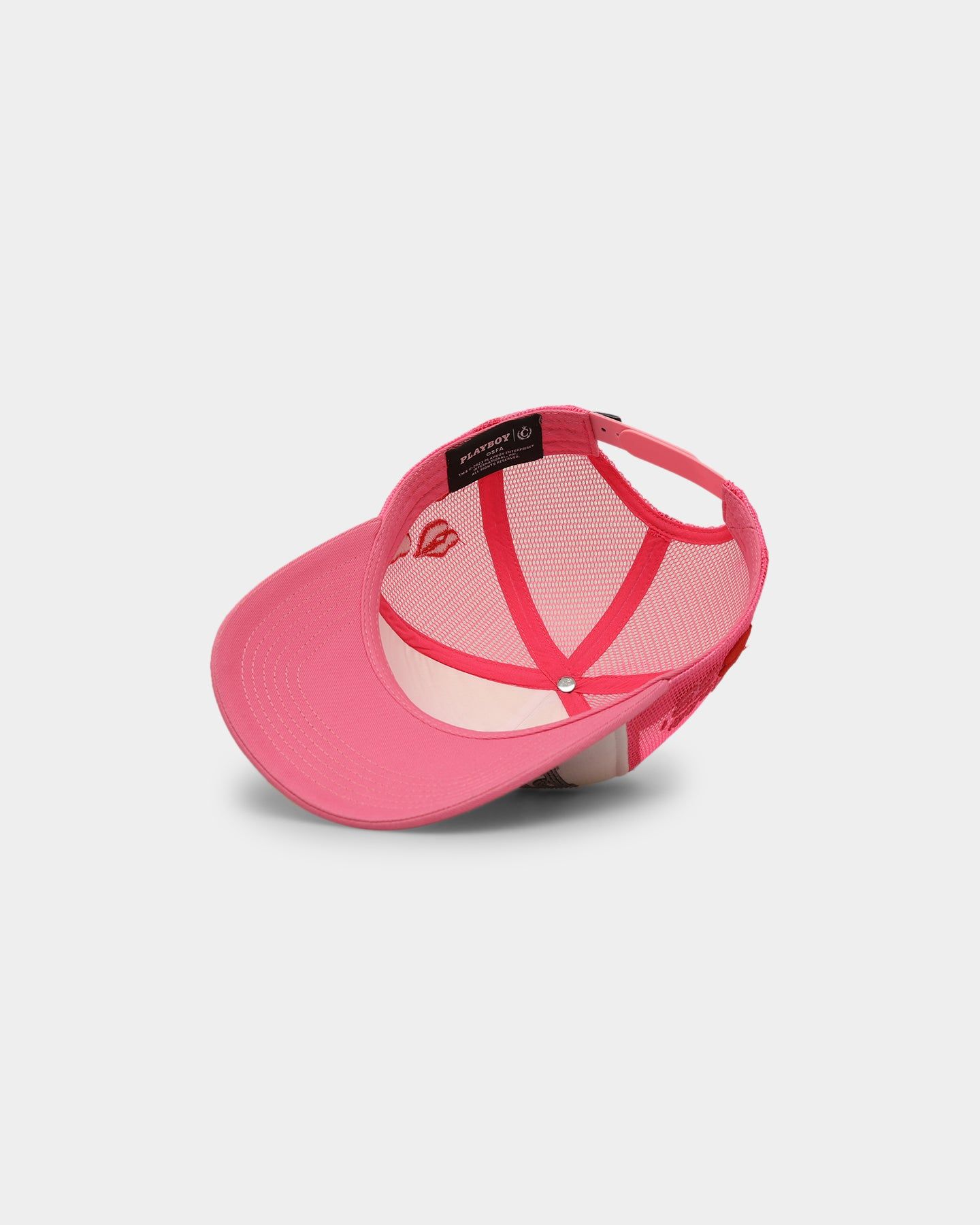 Playboy By CK Glow Up Trucker Snapback Pink/White sold by Culture Kings product image thumbnail 7
